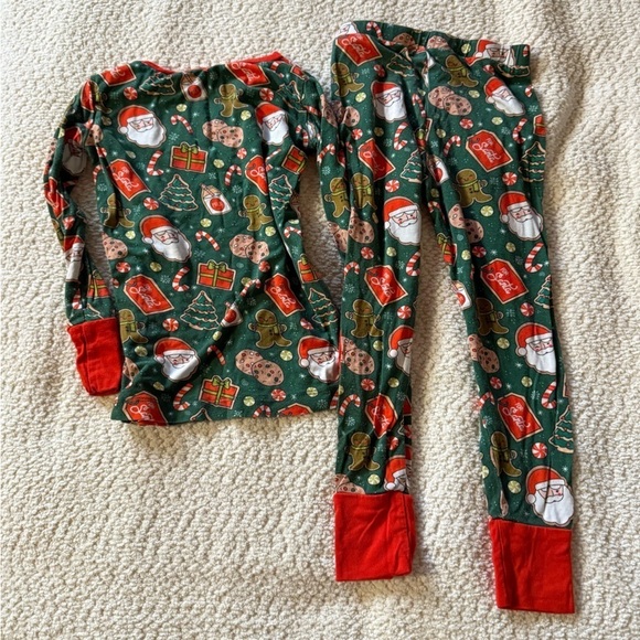 Kiki & Lulu Christmas Cookie Bamboo Pajama Set Size 2T - Picture 4 of 4